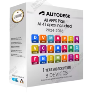 Genuine Autodesk All Apps 1-Year