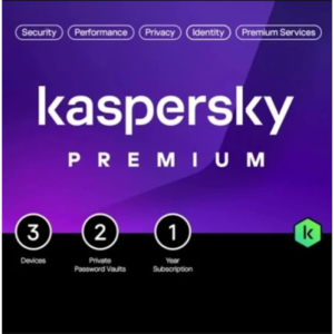 Kaspersky Premium 2025 – 3 Devices, 2 Accounts